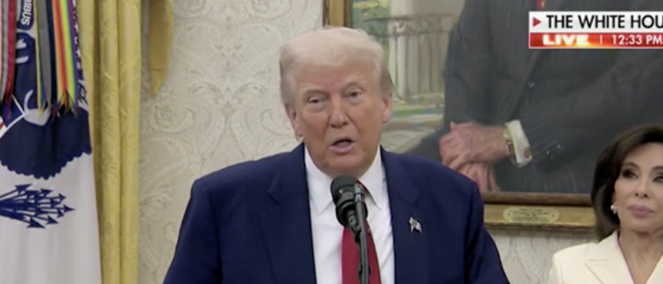 Trump Gives Lesson On Negotiation Tactics To Reporter Who Asked ‘Nasty Question’ About His Tariff Strategy